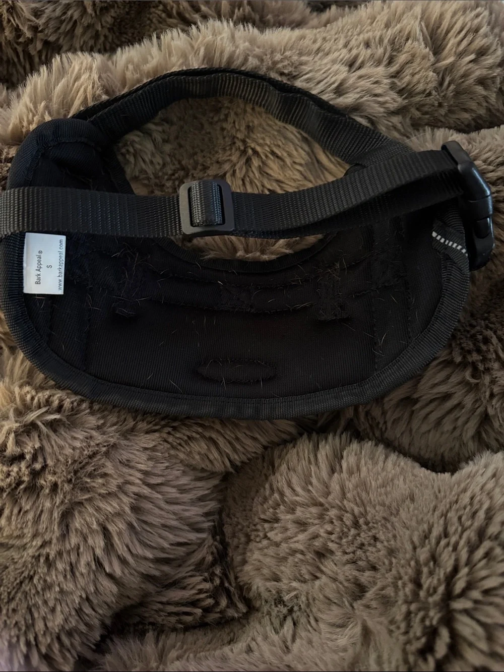 Bark Appeal Solid Reflective No-Pull Harness - Black/Small